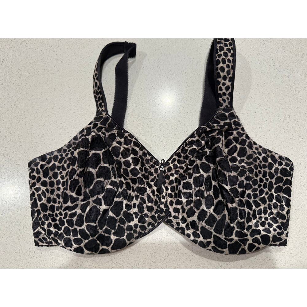 Wacoal Awareness‎ Bra in Black Animal Print 34 DD
